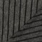 Dark Gray-Black Stripe Stretch Poly Jersey Knit Fabric By the Yard
